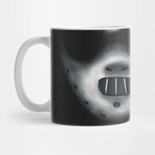 Masking evil (Hannibal Lecter's mask) Mug